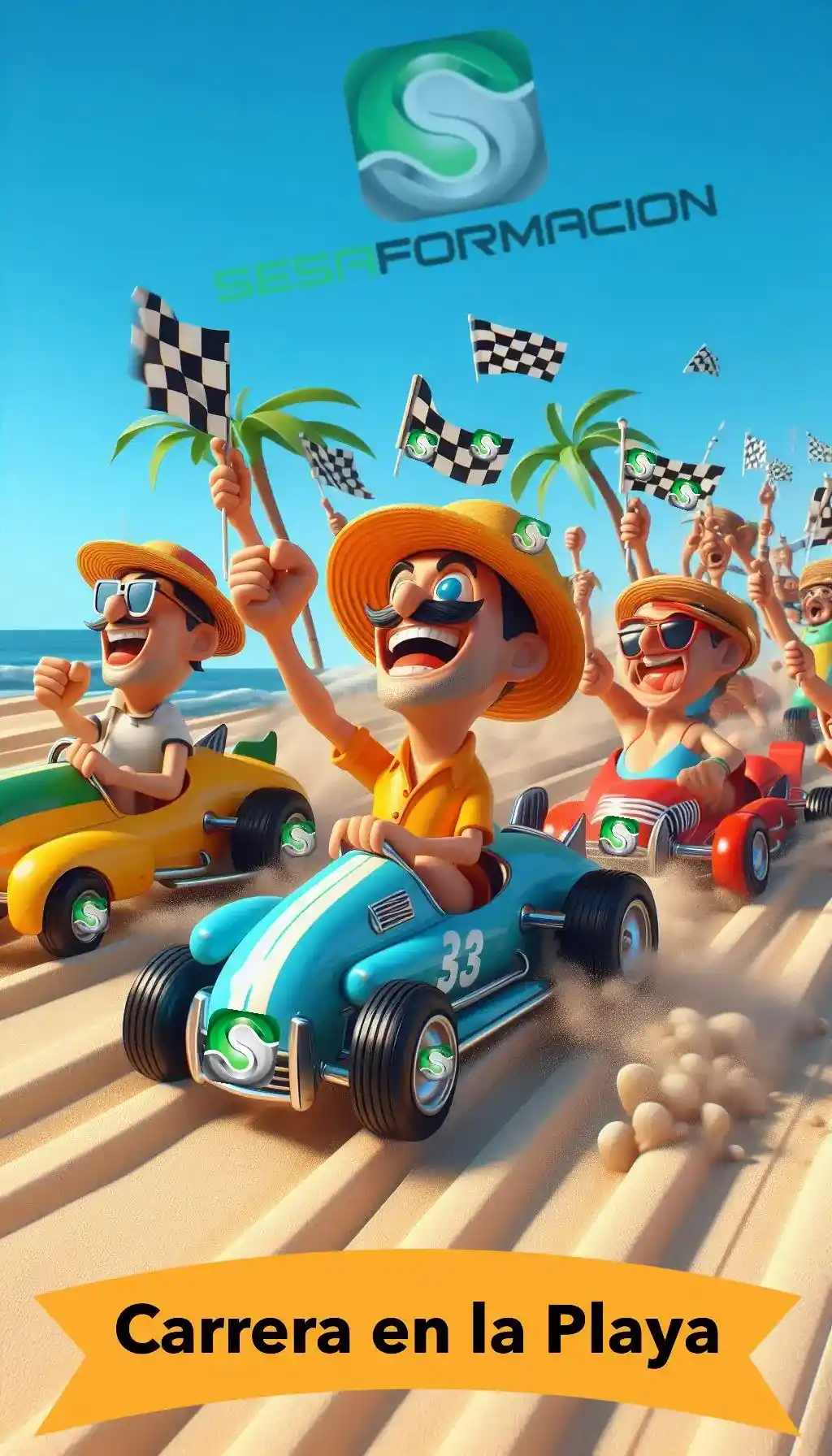 Carrera en la Playa