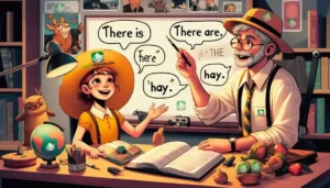 There is y there are en inglés