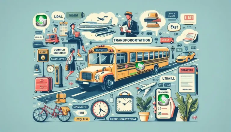 Vocabulario de Transportes en Inglés